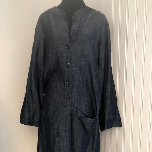 NWT Trendy Threads Denim Dress - Picture 1 of 5